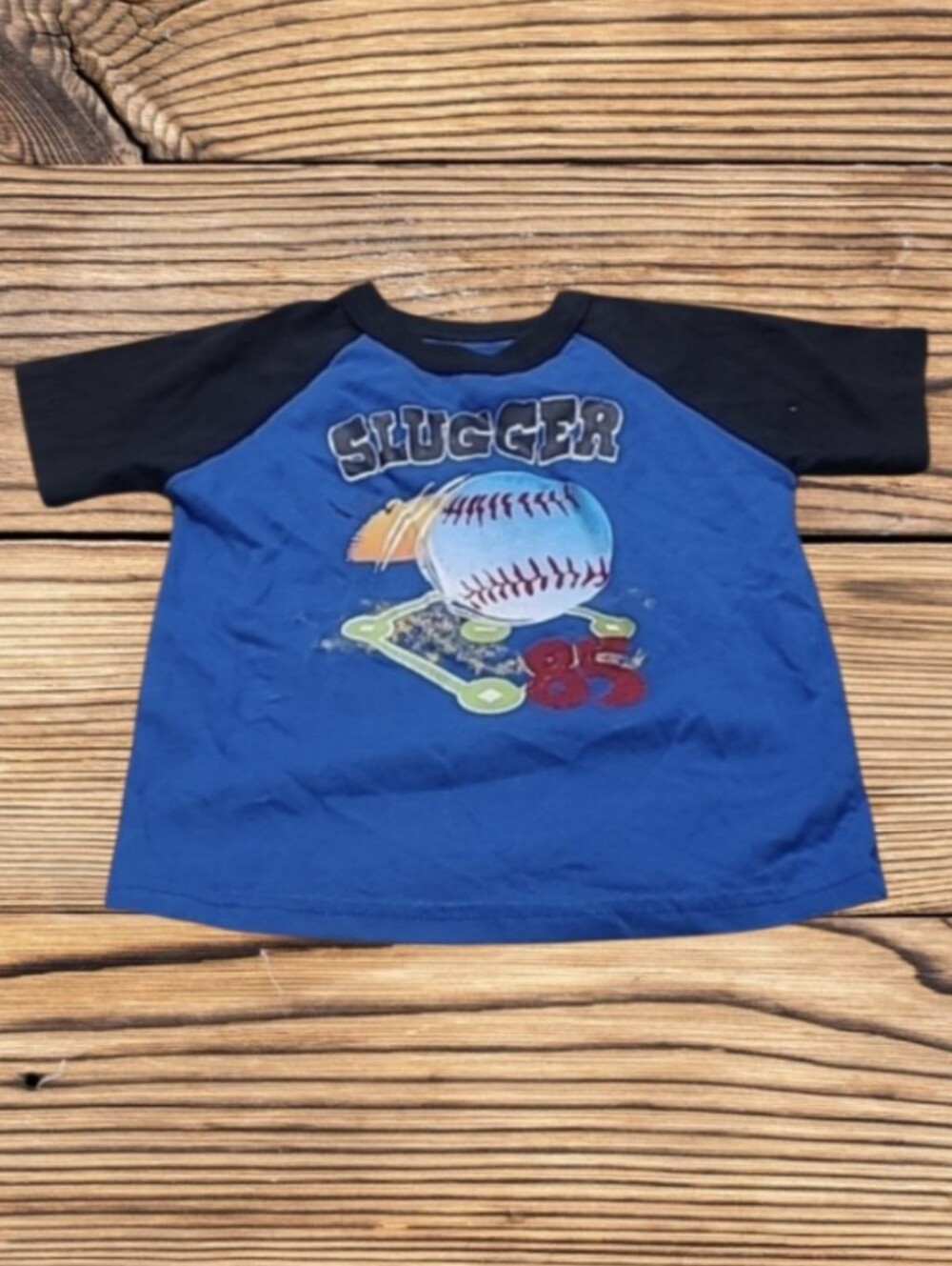 LITTLE BOY'S GARANIMALS BASEBALL SHIRT